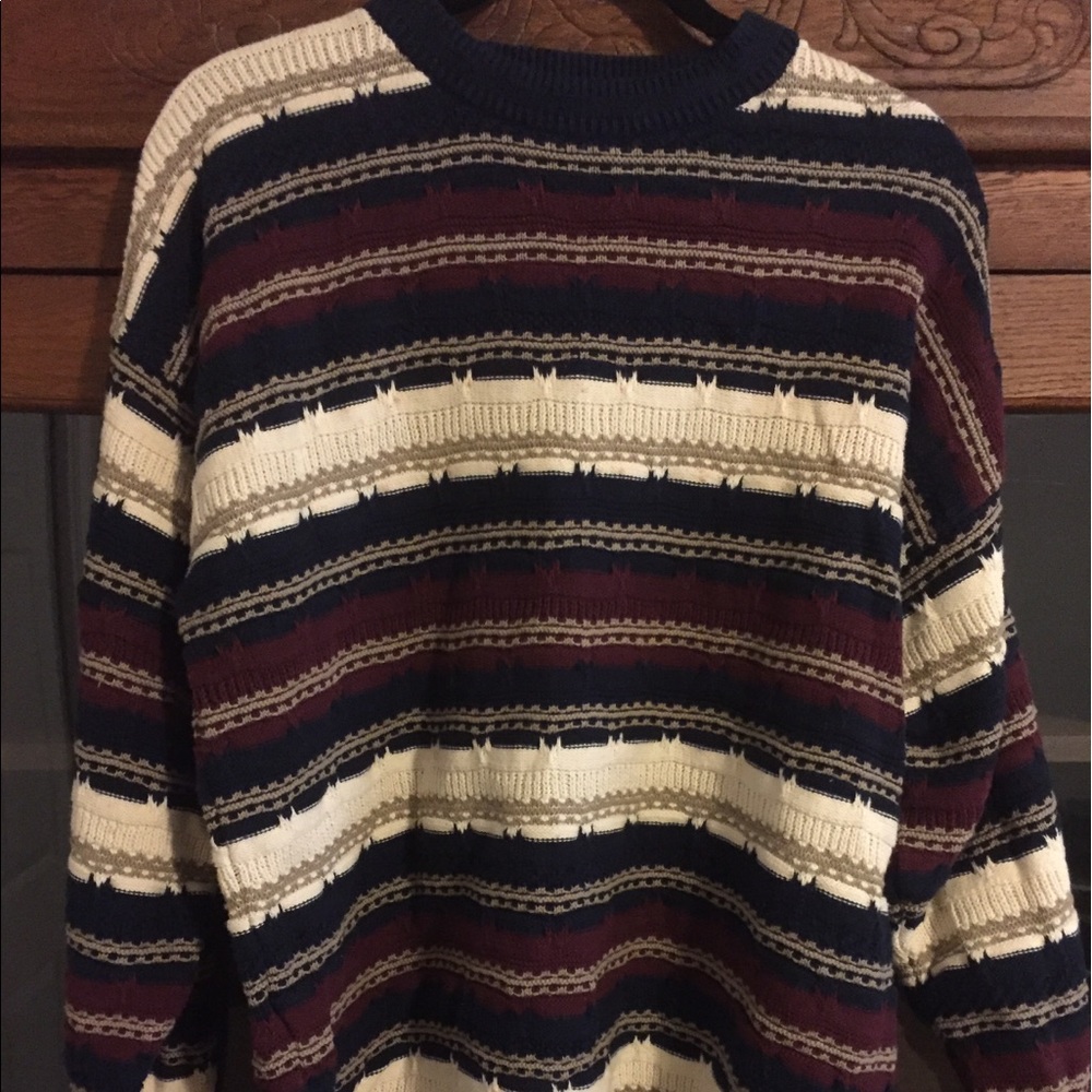 Men’s Cape Isle Knitters Cotton Sweater